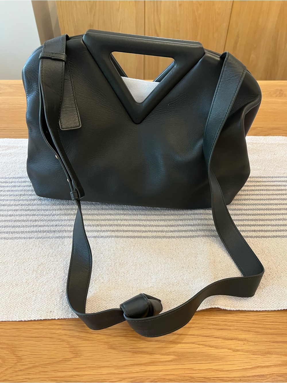 Bottega Veneta Medium Point Bag dark green